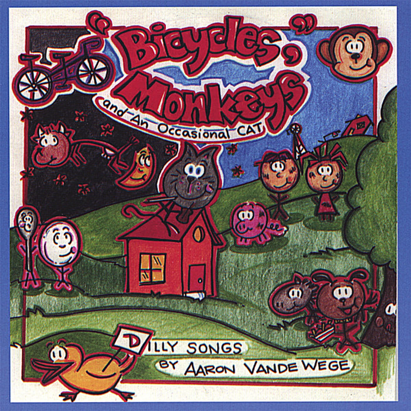 Aaron Vande Wege BICYCLES MONKEYS & AN OCCASIONAL CAT CD