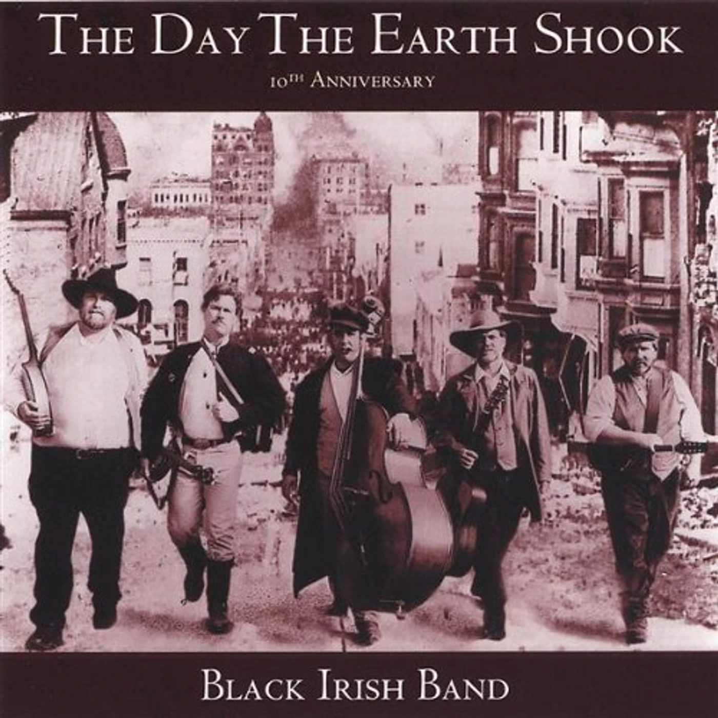 Black Irish Band DAY THE EARTH SHOOK CD