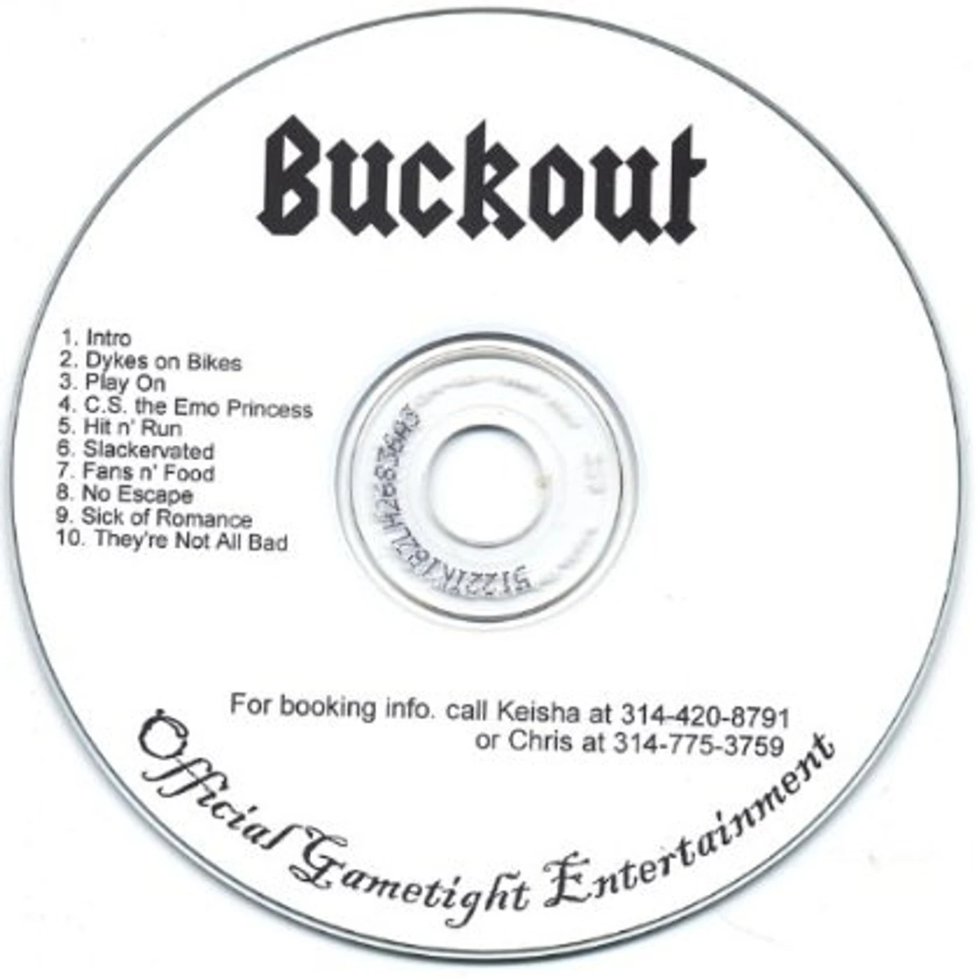 Buckout C.S THE E.P CD