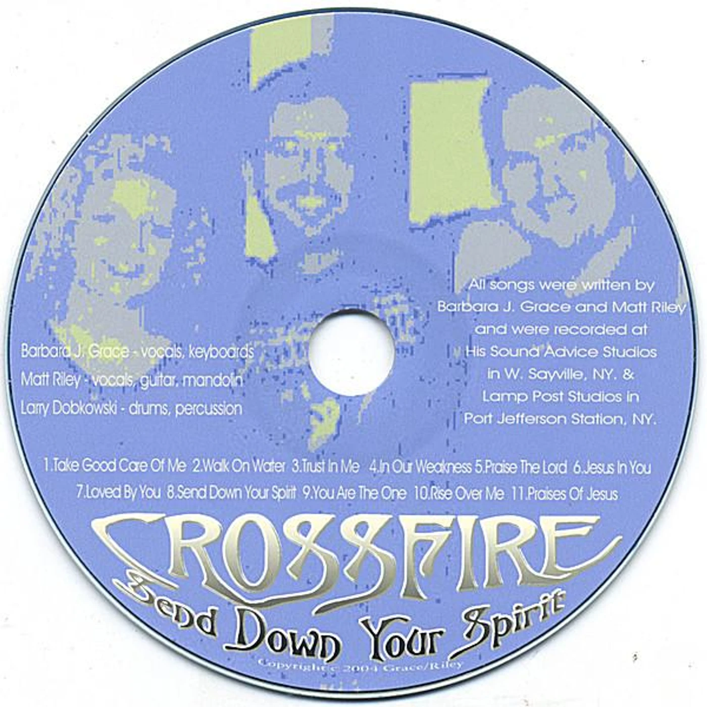 Crossfire SEND DOWN YOUR SPIRIT CD