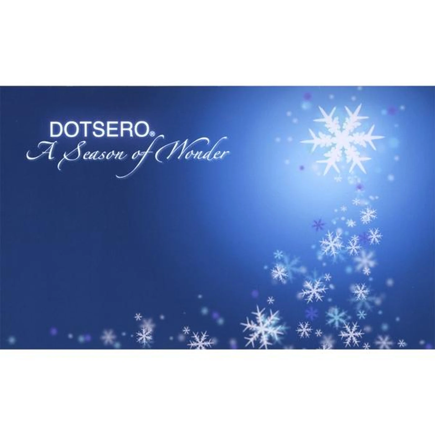 Dotsero SEASON OF WONDER CD