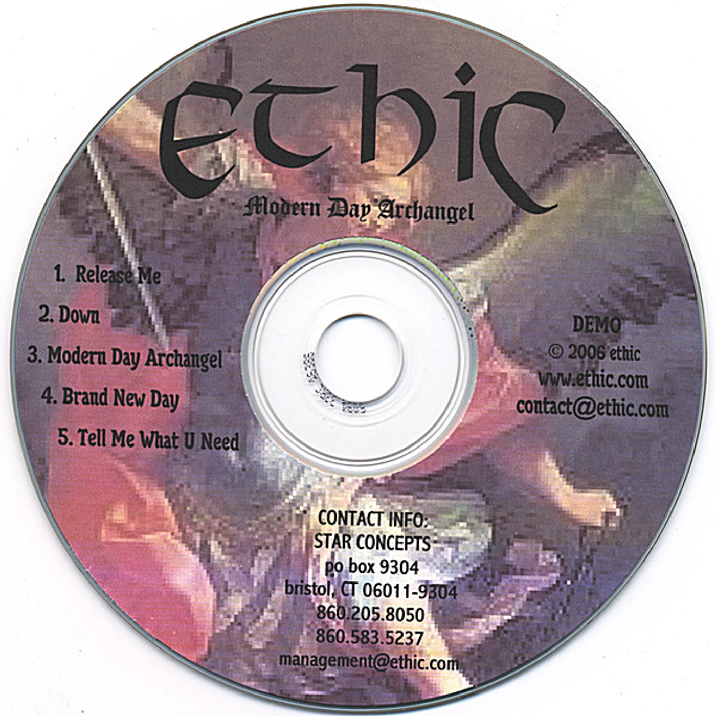 ETHIC MODERN DAY ARCHANGEL CD