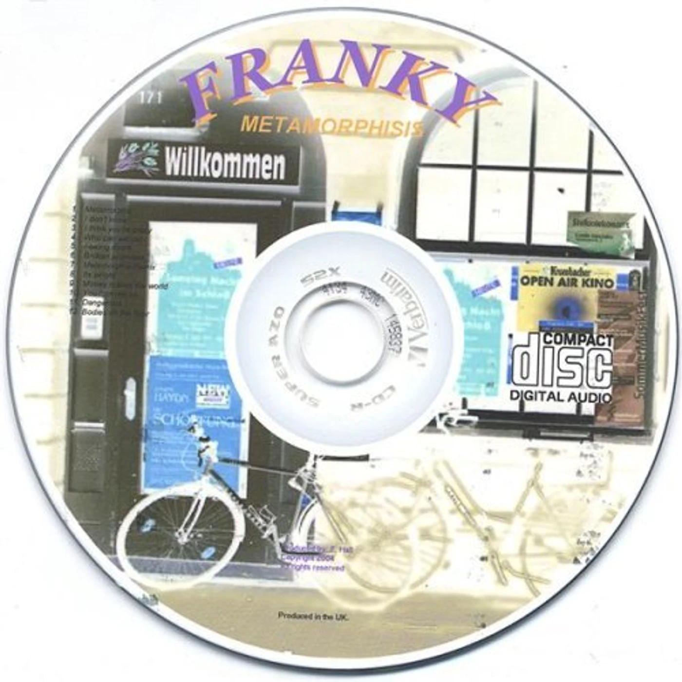 Franky METAMORPHISIS CD