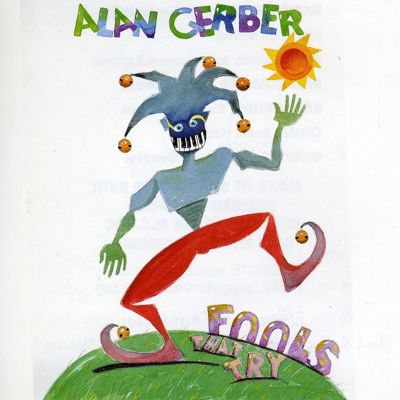 Alan Gerber FOOLS THAT TRY CD