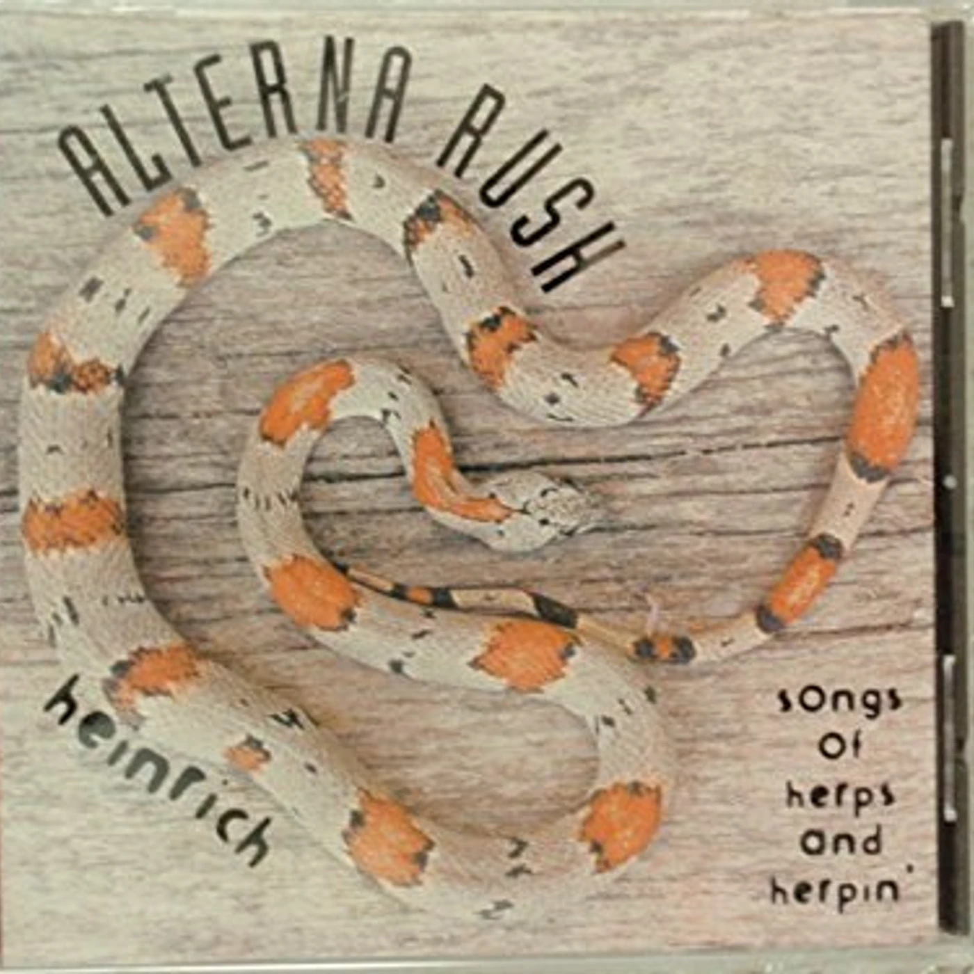 Heinrich ALTERNA RUSH SONGS OF HERPS & HERPIN CD