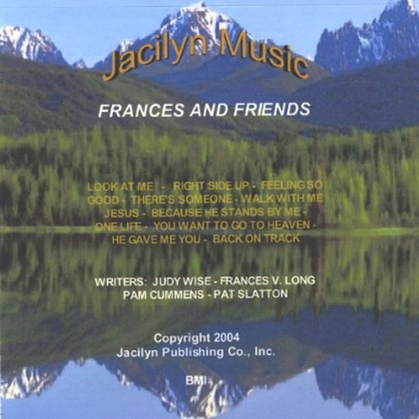 Jacilyn Music FRANCES & FRIENDS CD