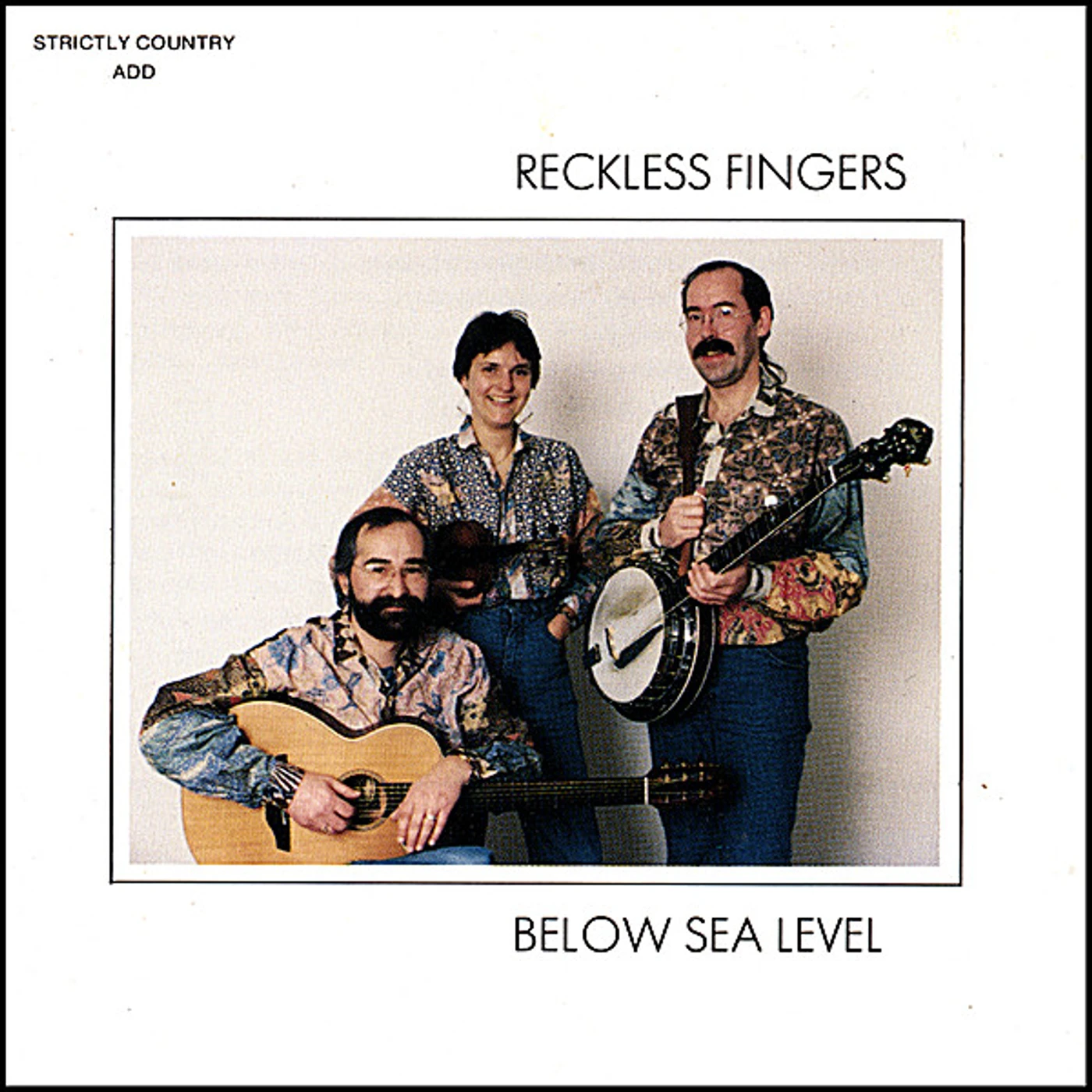 Reckless Fingers BELOW SEALEVEL CD