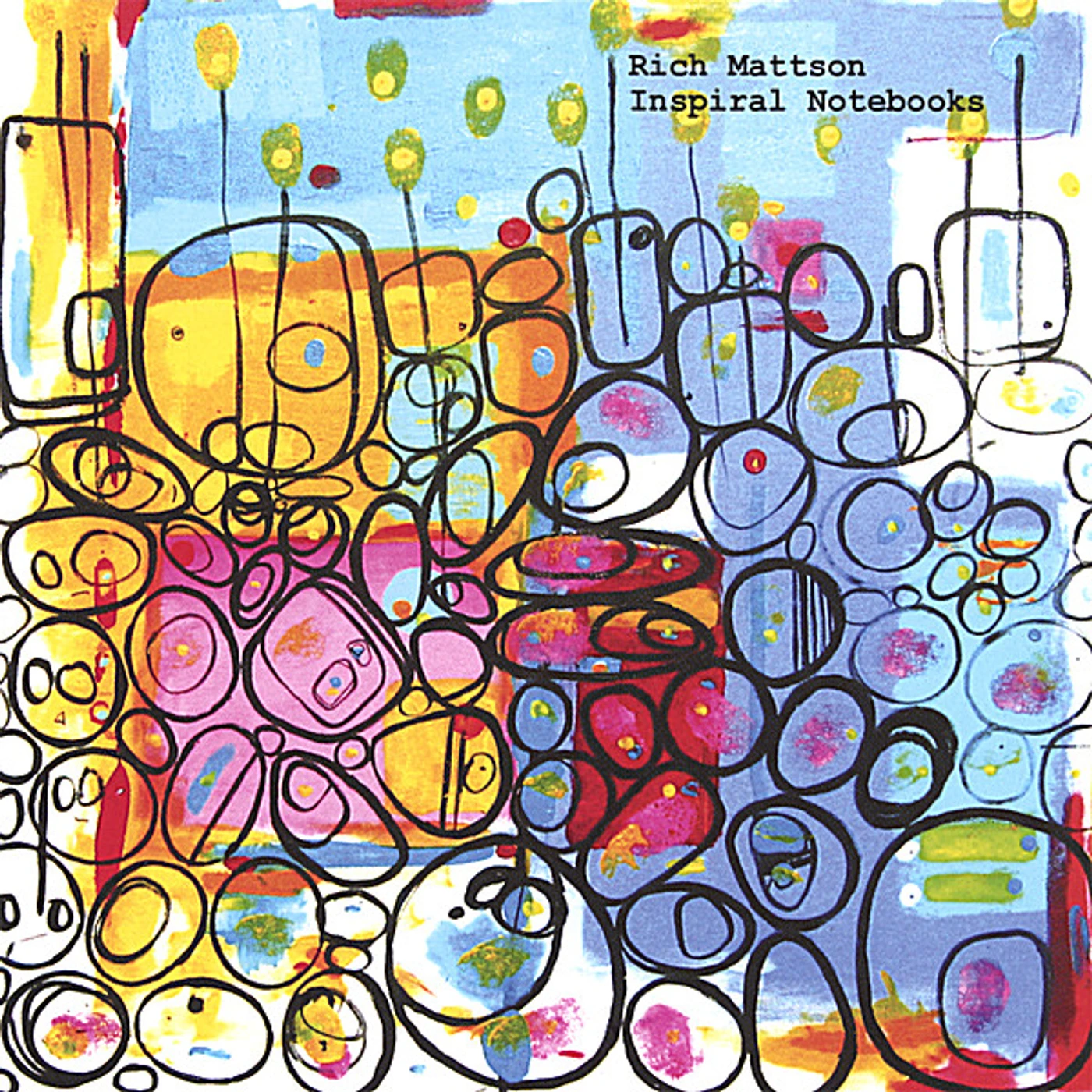 Rich Mattson INSPIRAL NOTEBOOKS CD