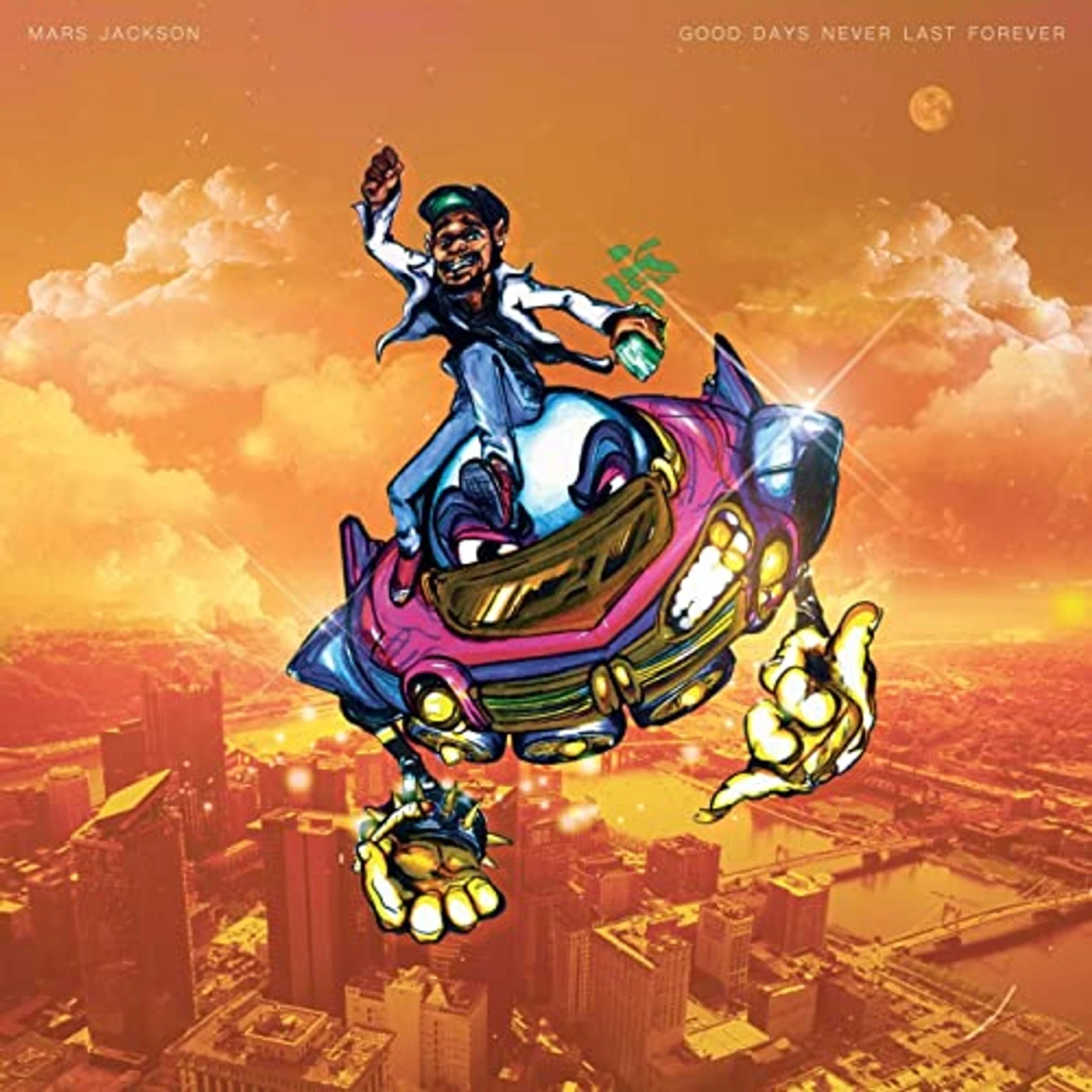 Mars Jackson GOOD DAYS NEVER LAST FOREVER Vinyl Record