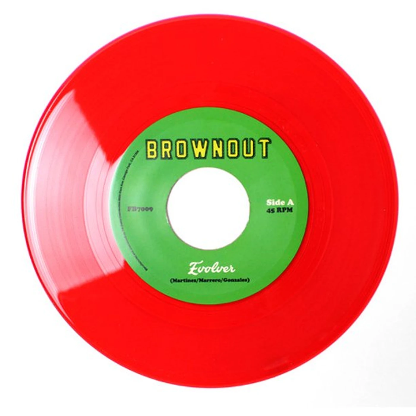 Brownout EVOLVER / THINGS YOU SAY Vinyl Record