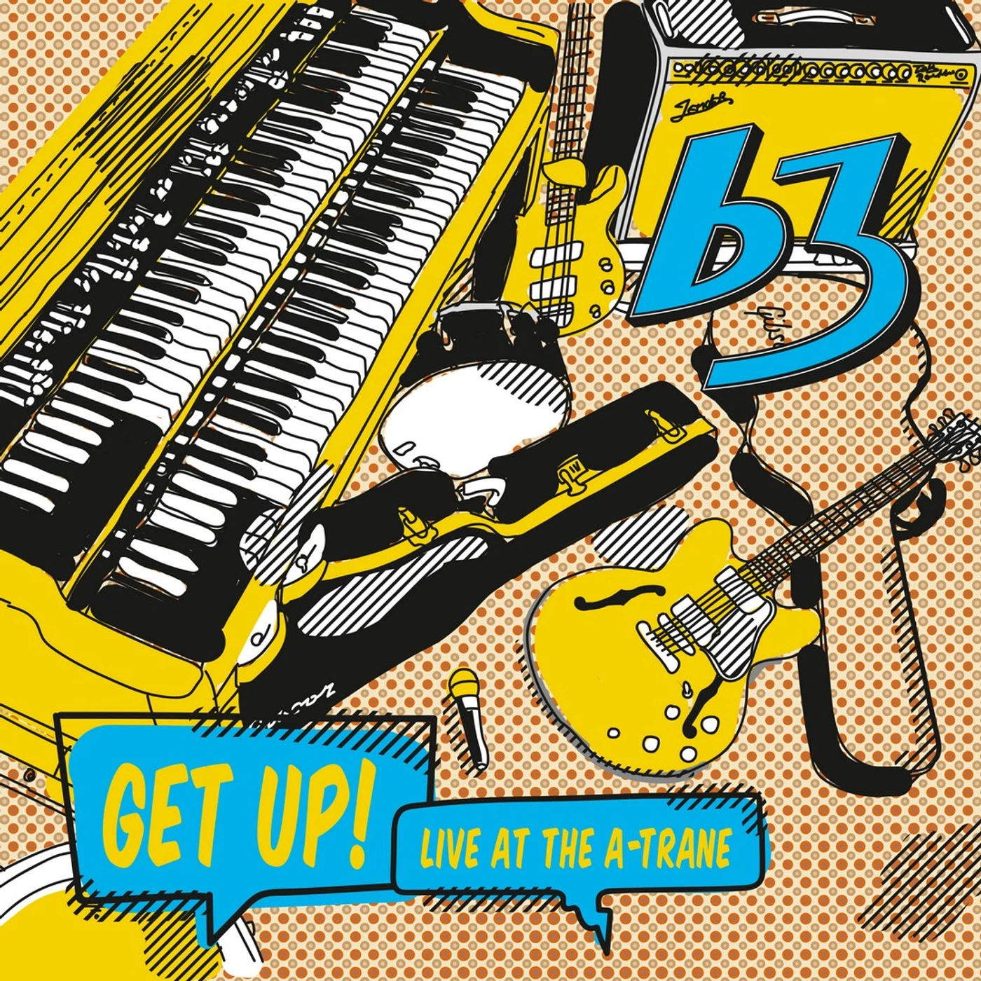 B3 GET UP LIVE AT THE A-TRANE CD