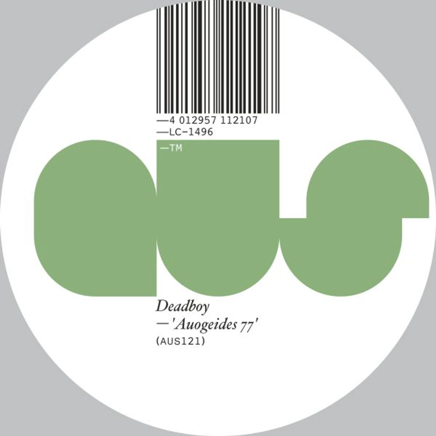 Deadboy Auogeides 77 Vinyl Record