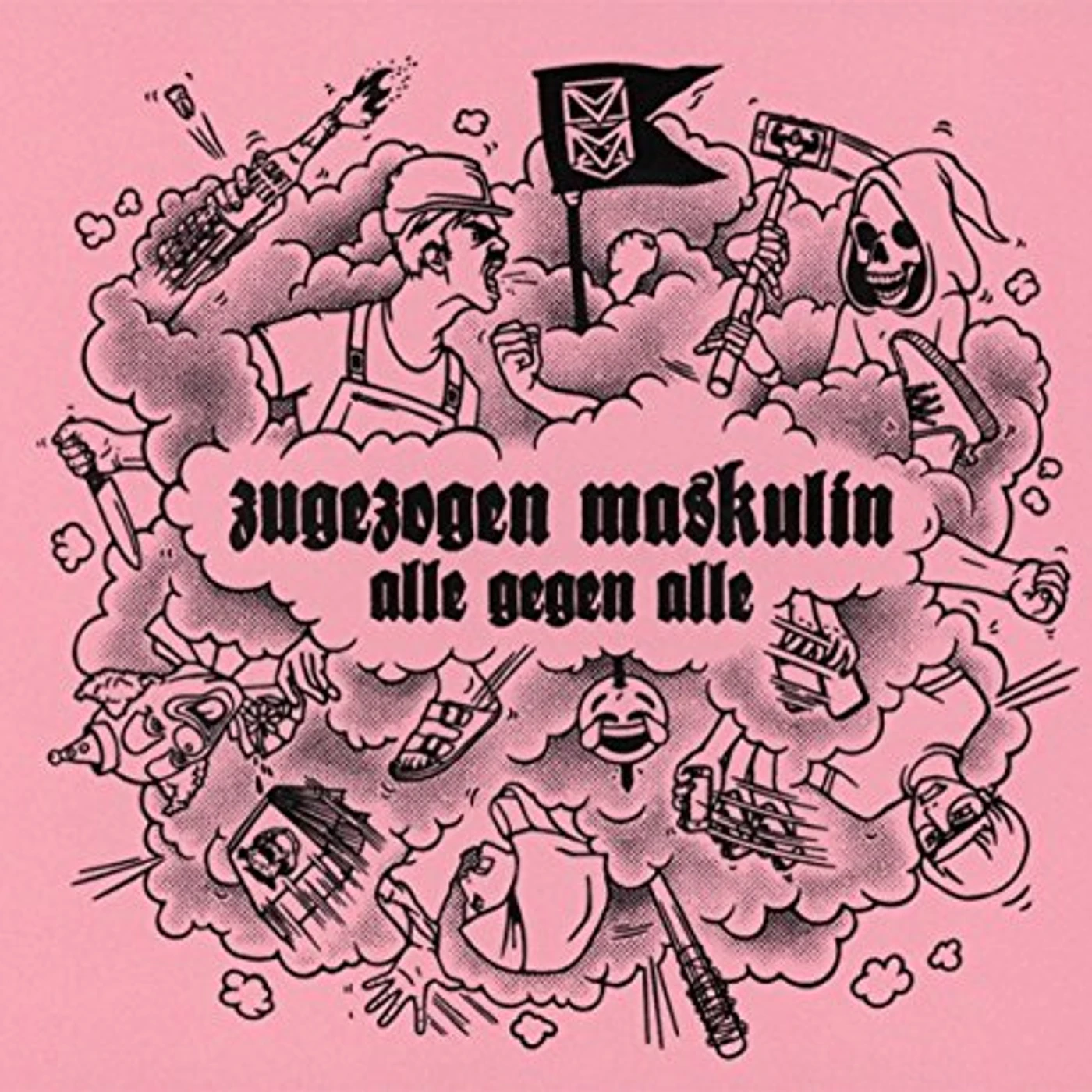 Zugezogen Maskulin Alle gegen Alle Vinyl Record