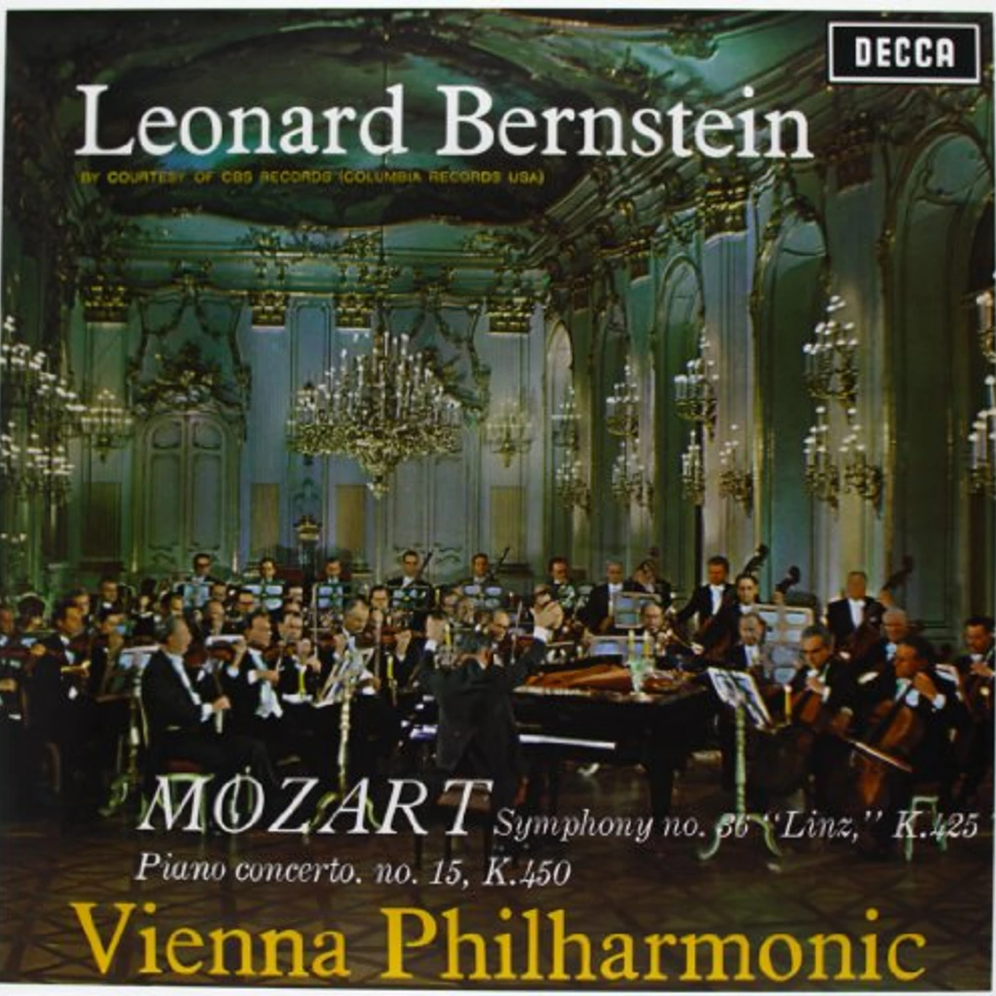 Bernstein PIANO CONCERTO / SYMPHONY Vinyl Record