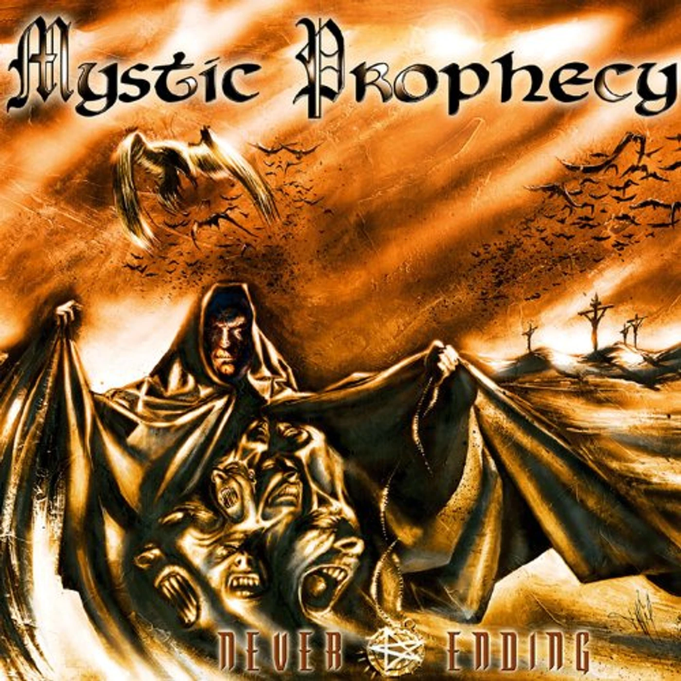 Mystic Prophecy NEVER ENDING CD