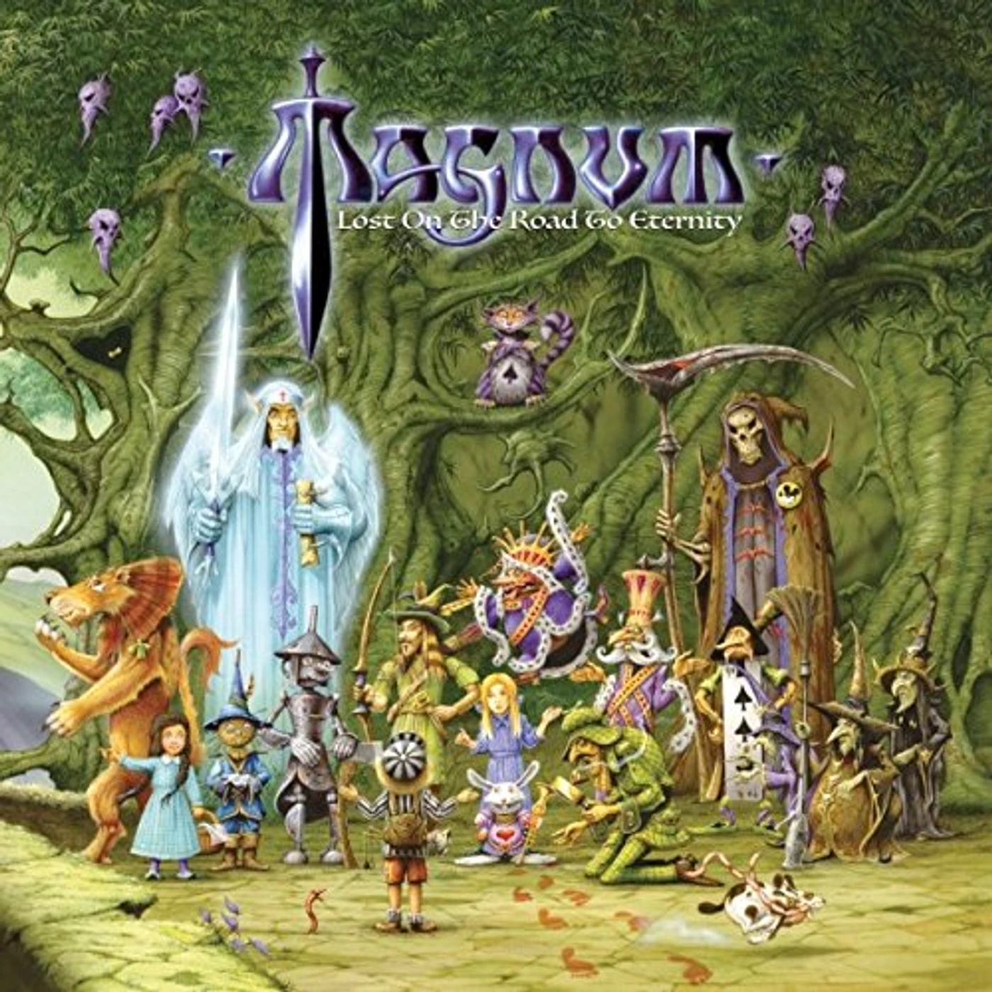 Magnum LOST ON THE ROAD TO ETERNITY Vinyl Record