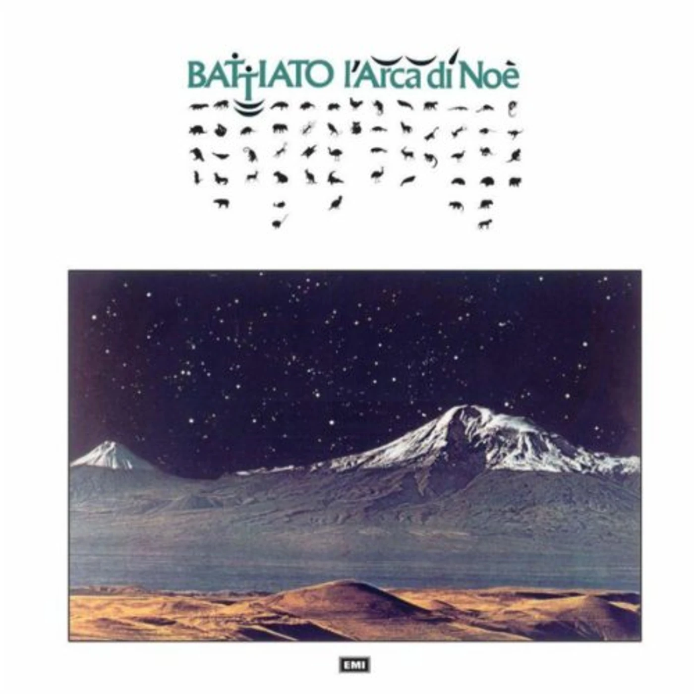 Franco Battiato L'ARCA DI NOE Vinyl Record