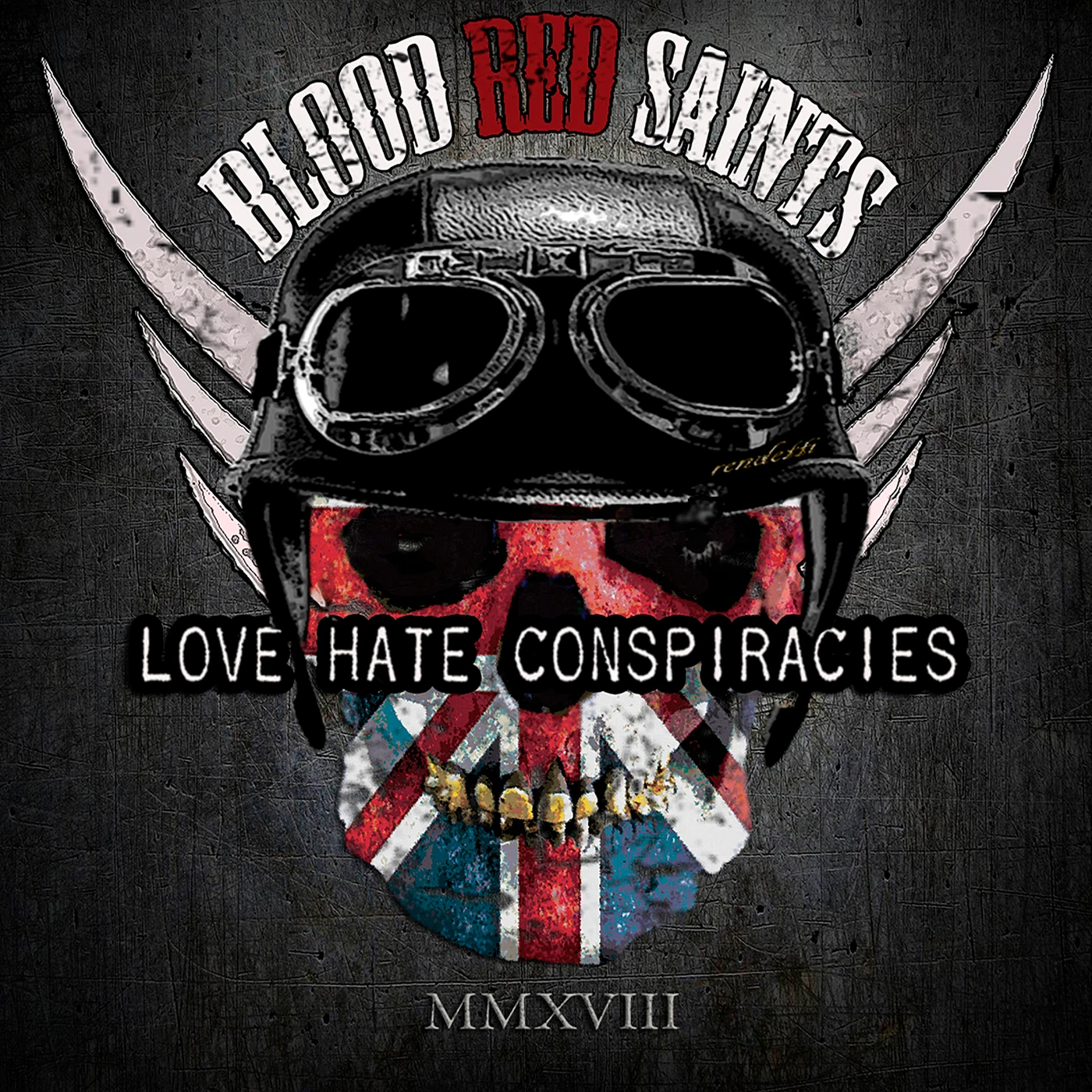 Blood Red Saints LOVE HATE CONSPIRACIES CD