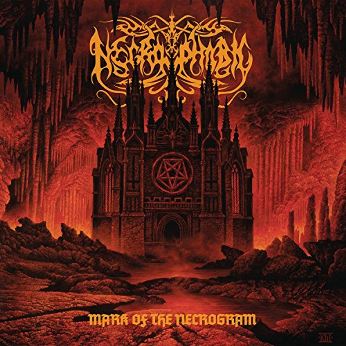 Necrophobic Mark of the Necrogram Vinyl Record