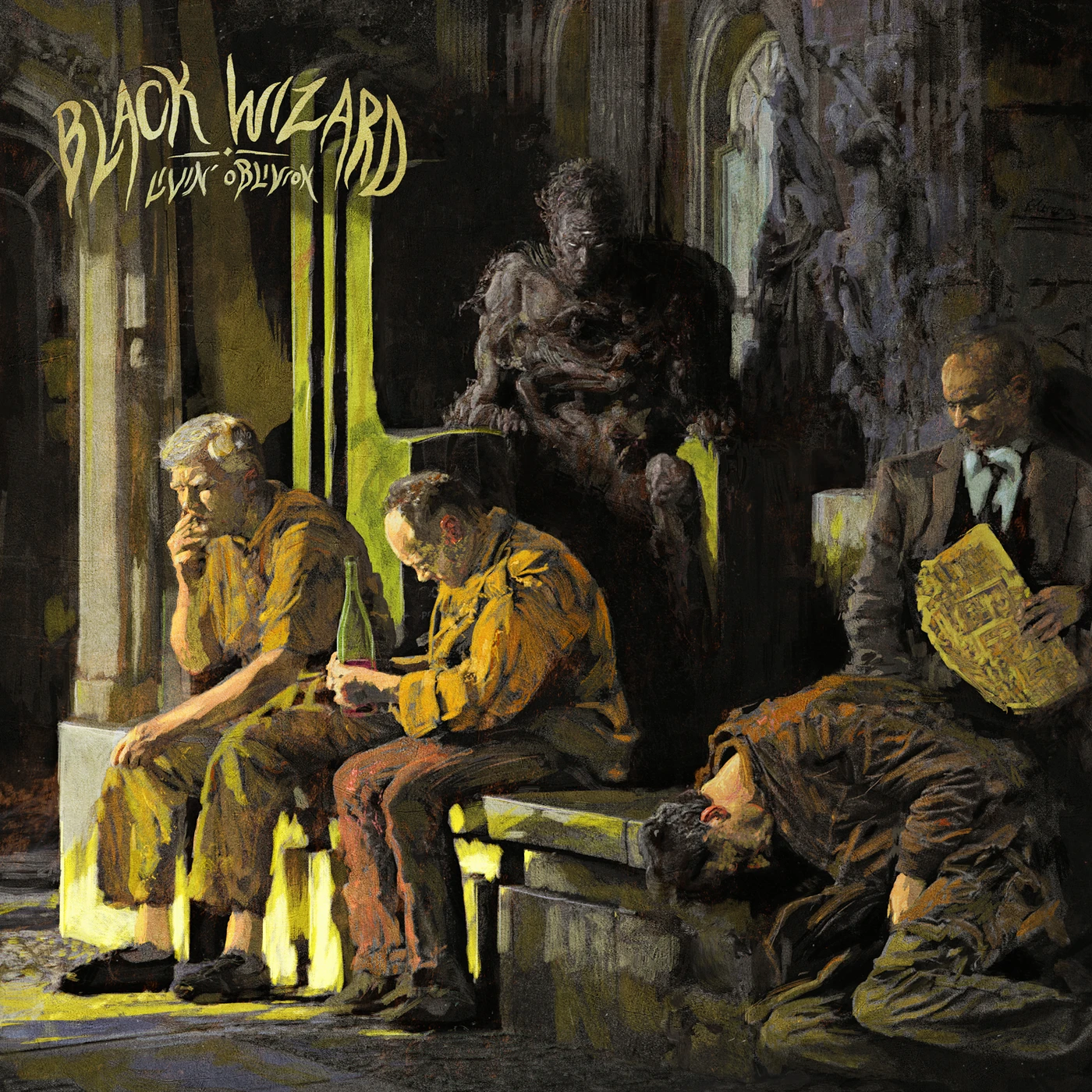 Black Wizard LIVIN' OBLIVION CD