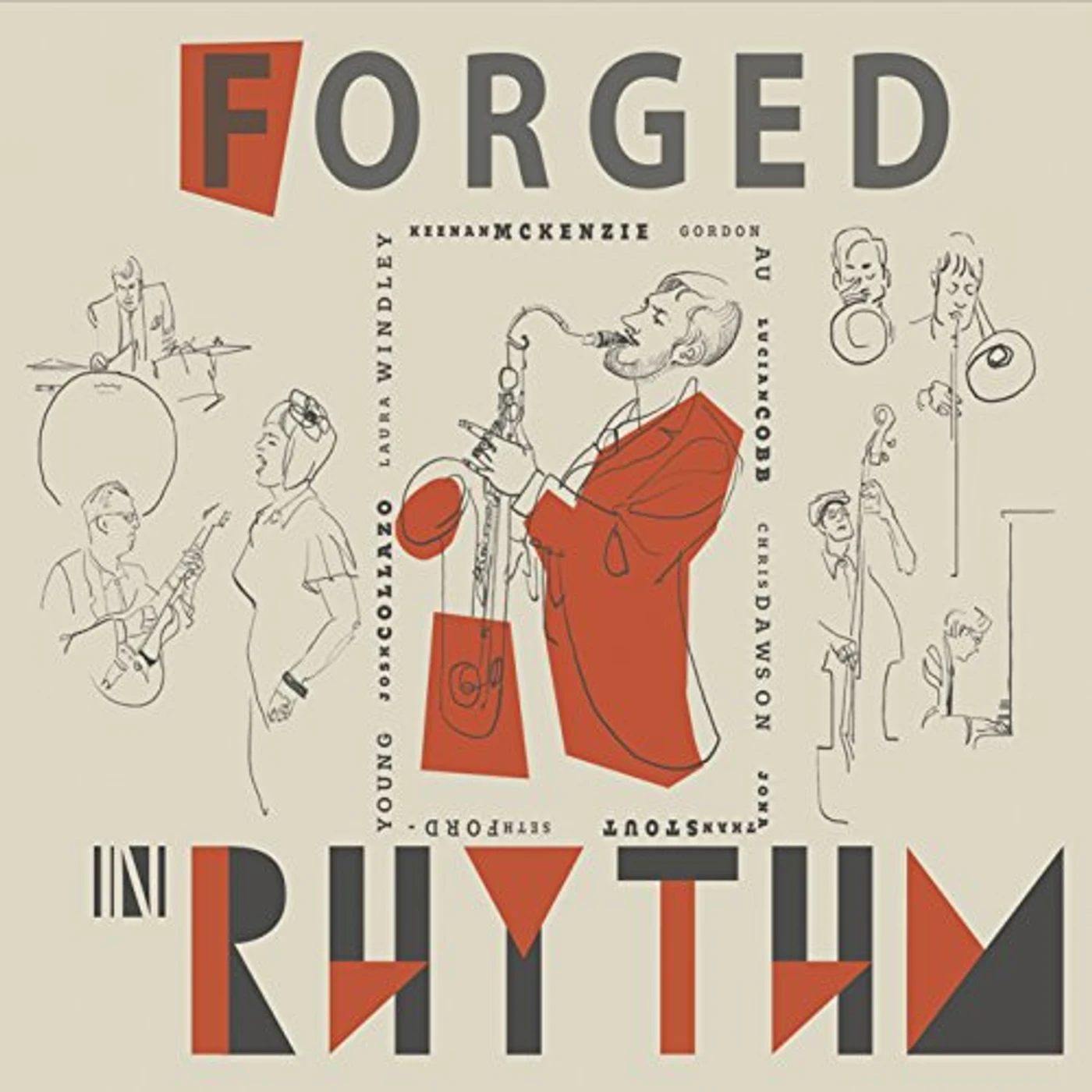 Keenan McKenzie FORGED IN RHYTHM CD