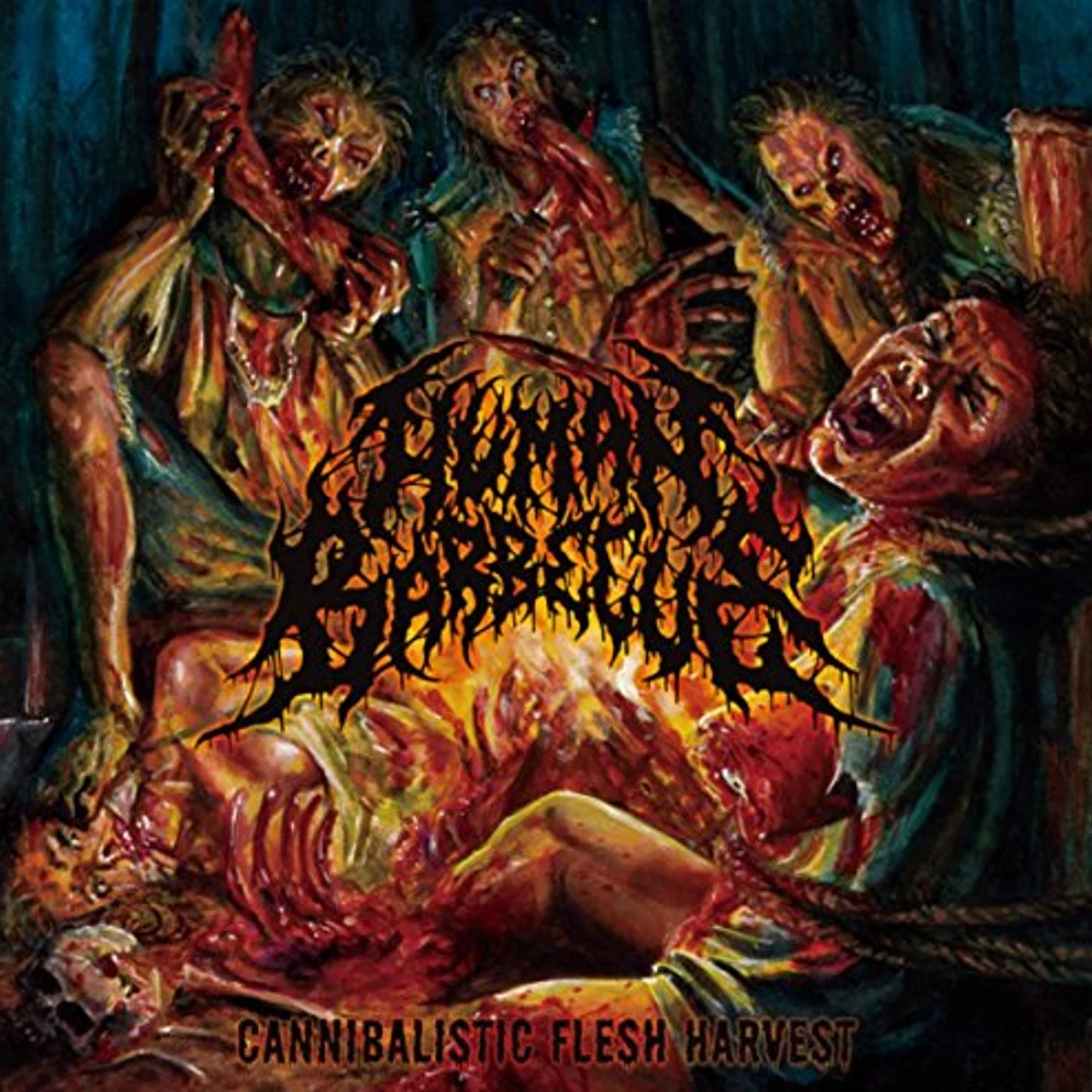 Human Barbecue CANNIBALISTIC FLESH HARVEST CD