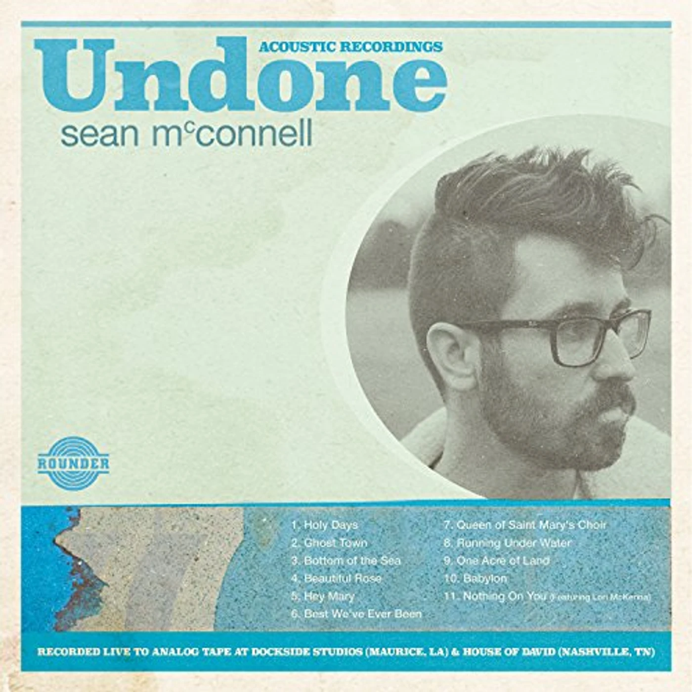 Sean McConnell Undone Vinyl Record