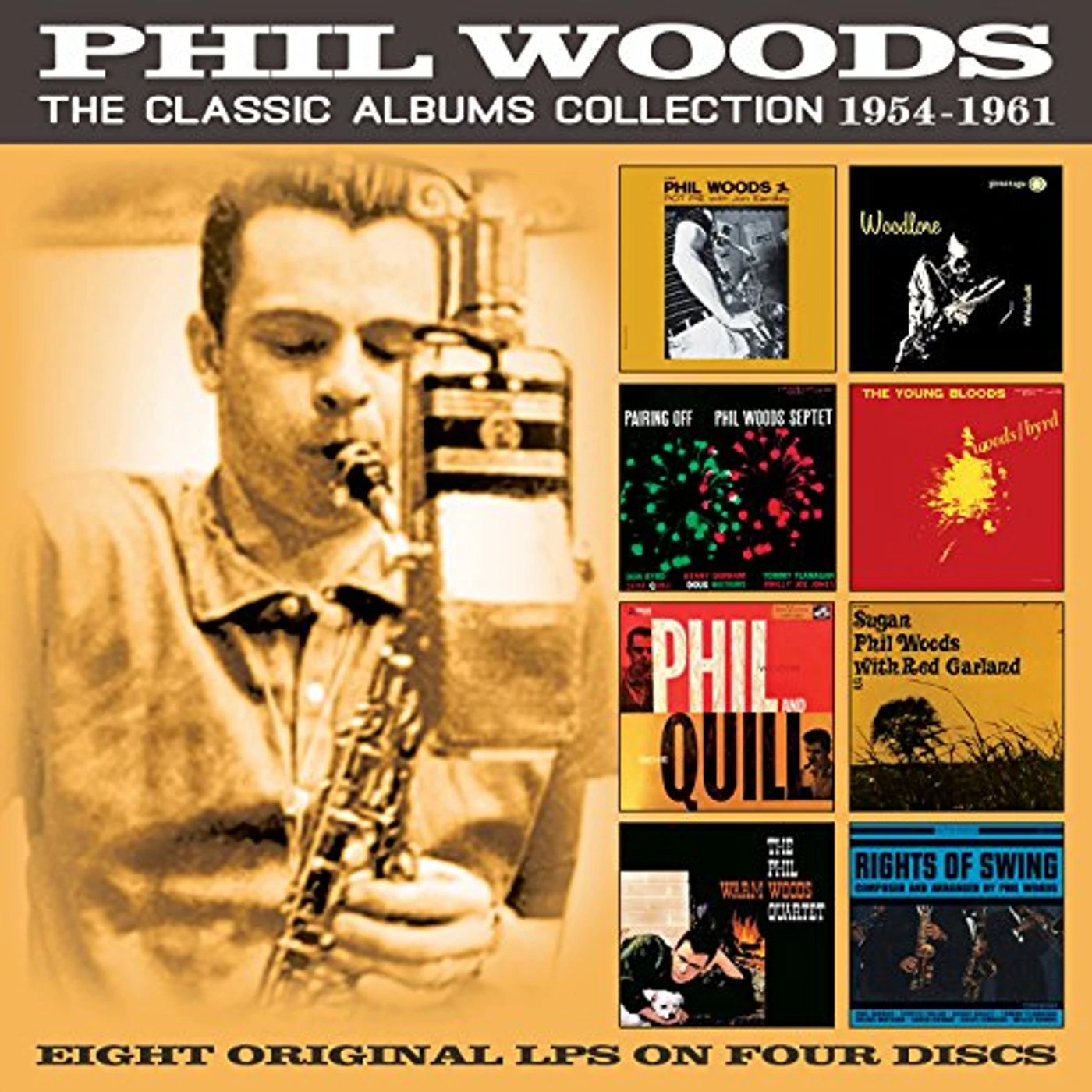Phil Woods CLASSIC ALBUMS COLLECTION 1954-1961 CD