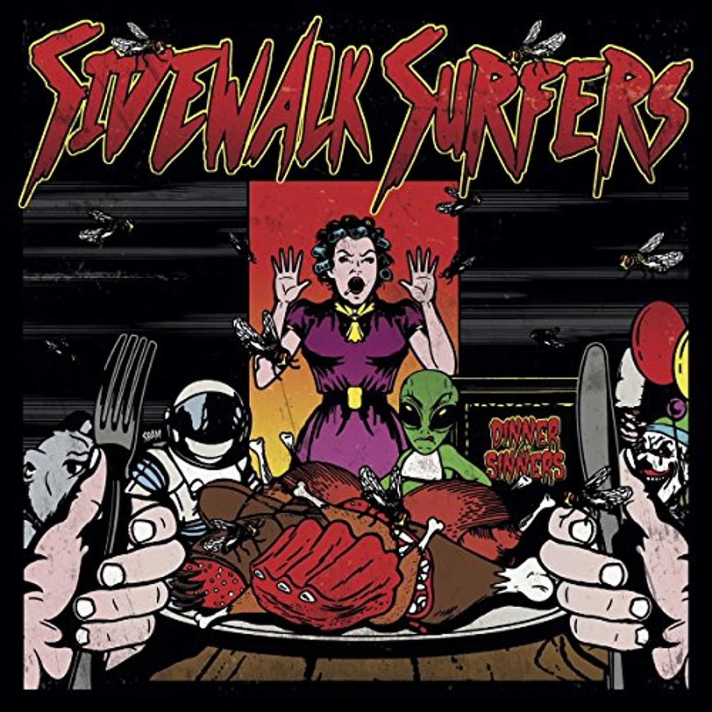 Sidewalk Surfers DINNER FOR SINNERS CD