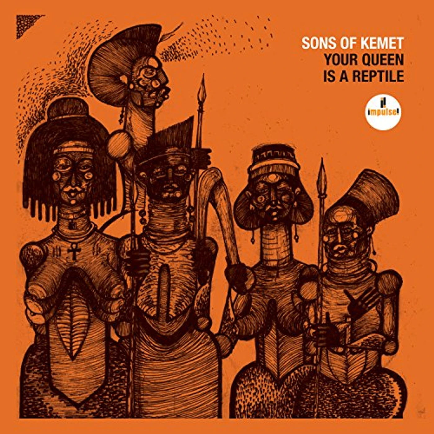 Sons Of Kemet Your Queen Is A Reptile Vinyl Record