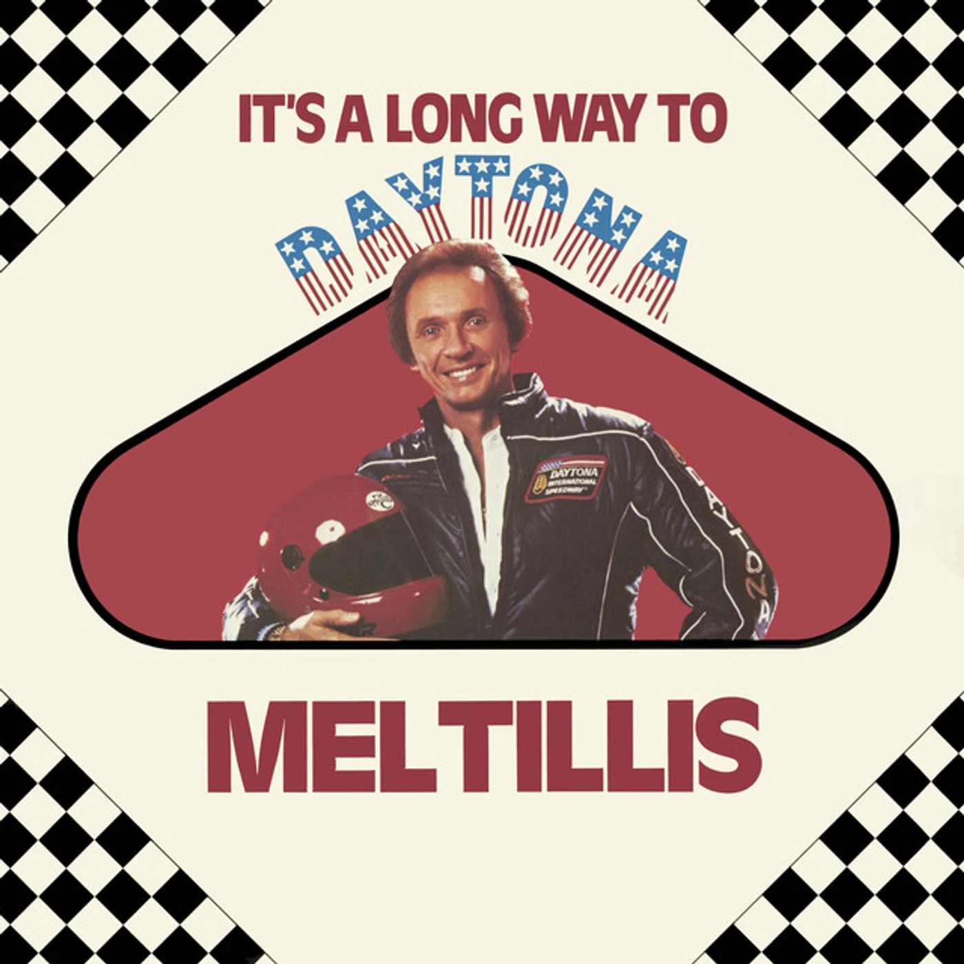 Mel Tillis It's A Long Way To Daytona Vinyl Record