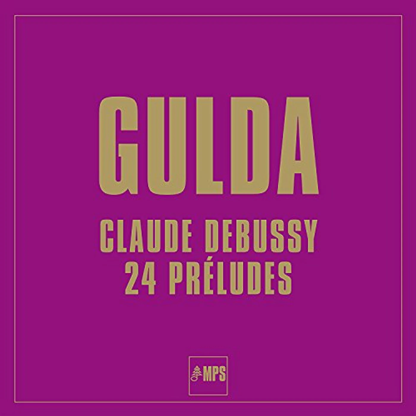 Debussy / Gulda 24 PRELUDES Vinyl Record