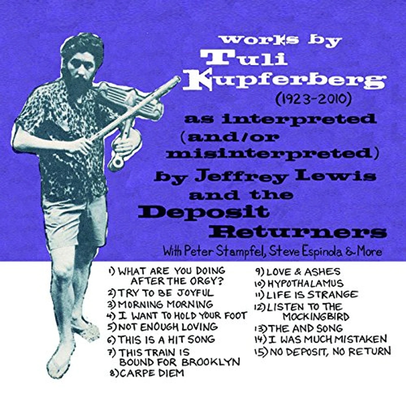 Jeffrey Lewis WORKS BY TULI KUPFERBERG (1923-2010) CD