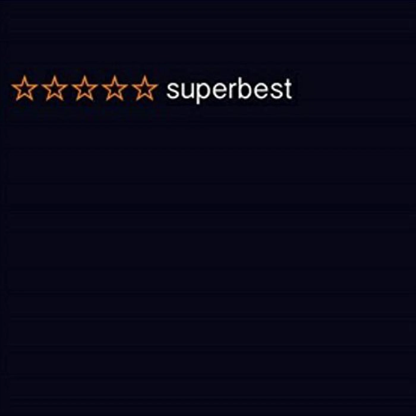 Blackbox Superbest Vinyl Record