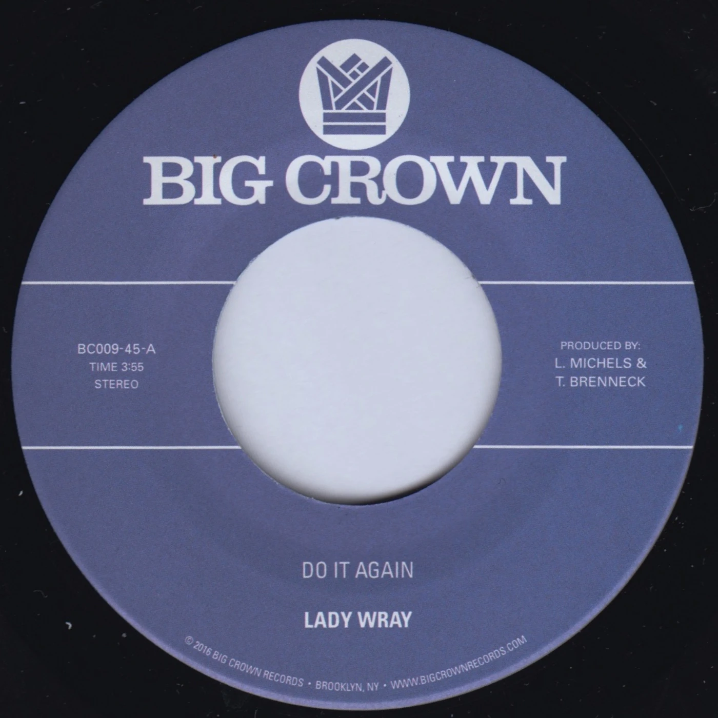 Lady Wray DO IT AGAIN / IN LOVE Vinyl Record
