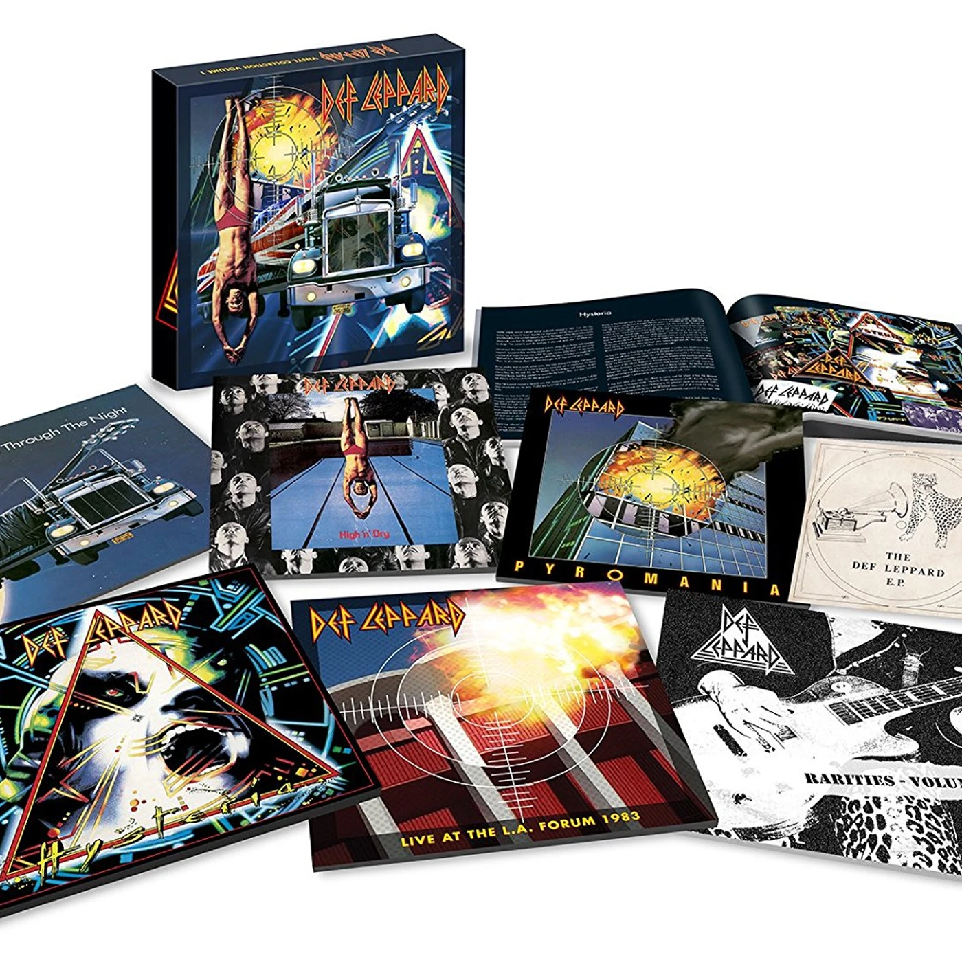 Def Leppard VINYL COLLECTION: VOLUME 1 Vinyl Record Box Set