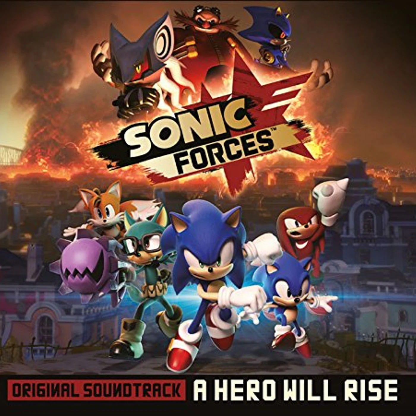 Douglas Robb SONIC FORCES: A HERO WILL RISE Original Soundtrack CD