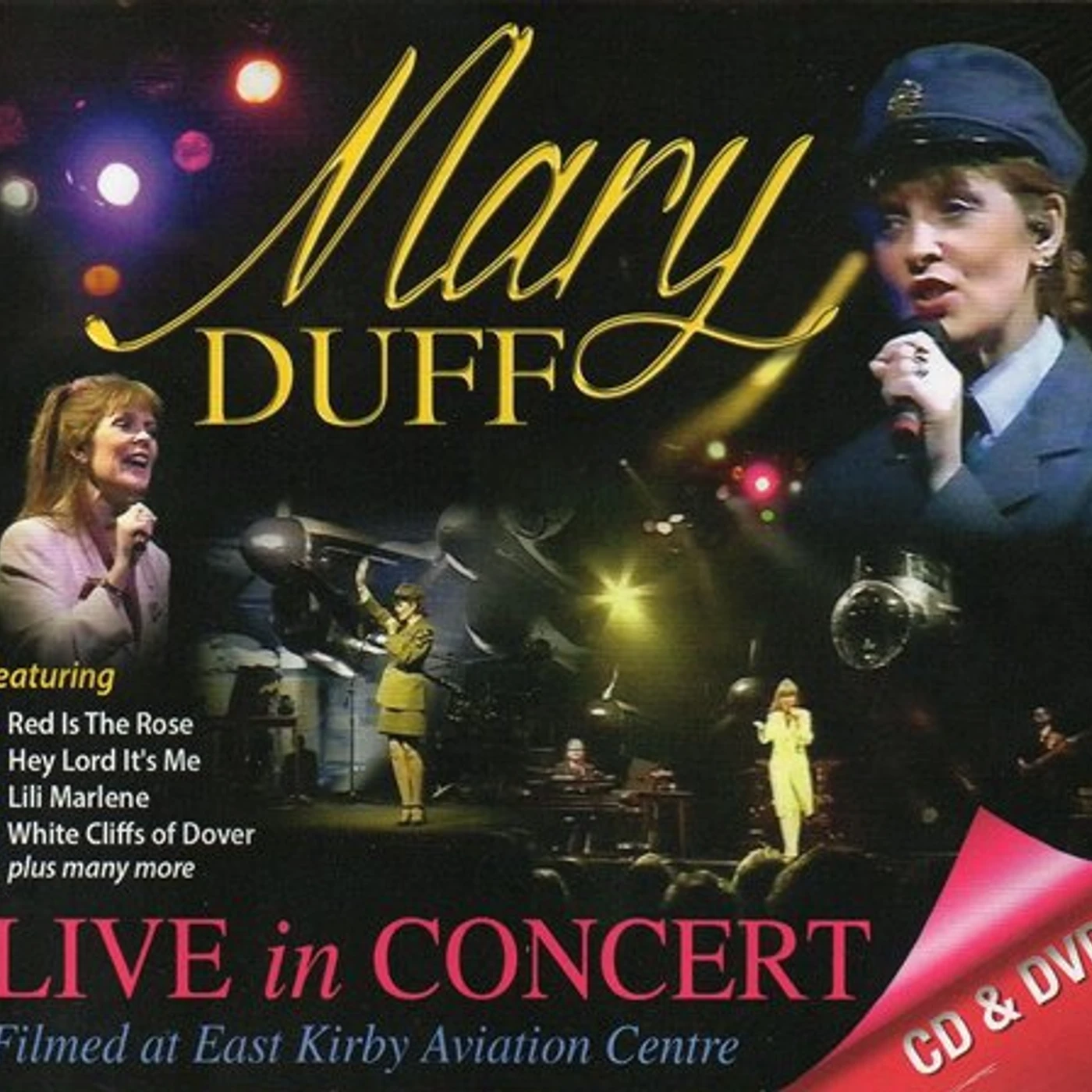 Mary Duff LIVE IN CONCERT (CD+DVD PAL REGION 2) CD