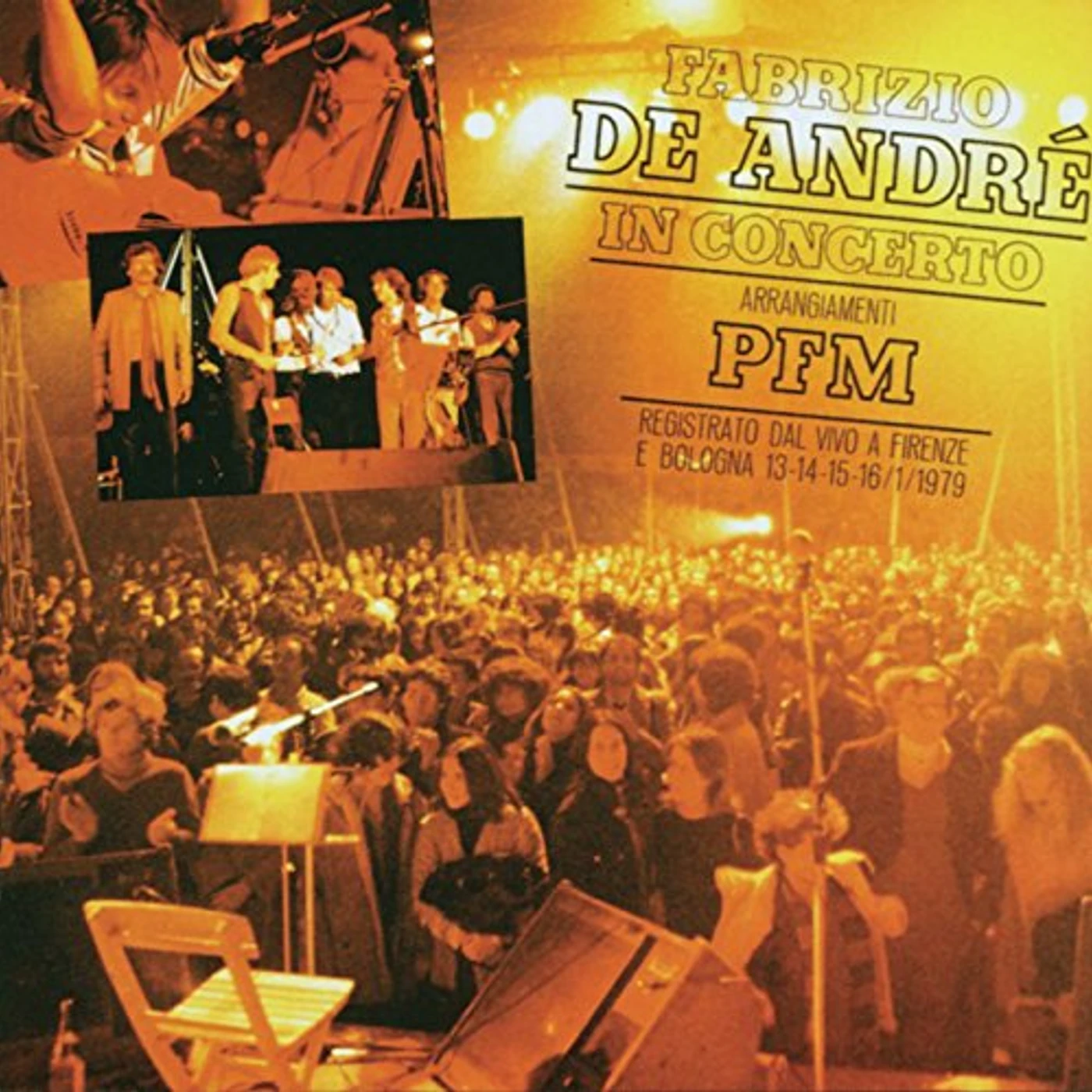 Fabrizio De André ARRANGIAMENTI PFM VOL 1 Vinyl Record