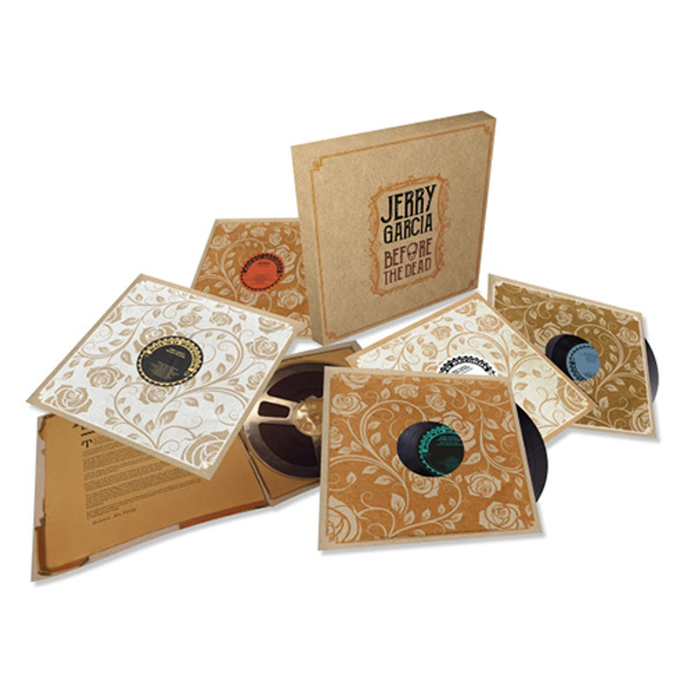 Jerry Garcia BEFORE THE DEAD Vinyl Record Box Set