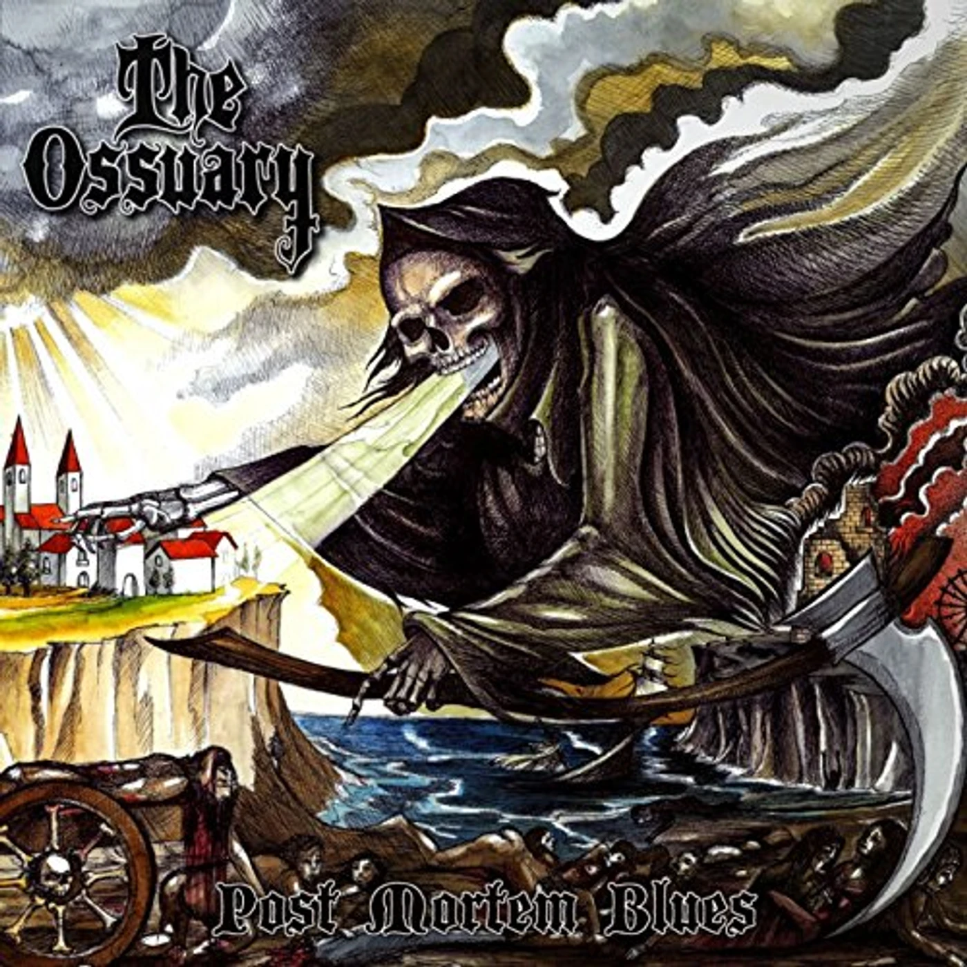Ossuary POST MORTEM BLUES Vinyl Record