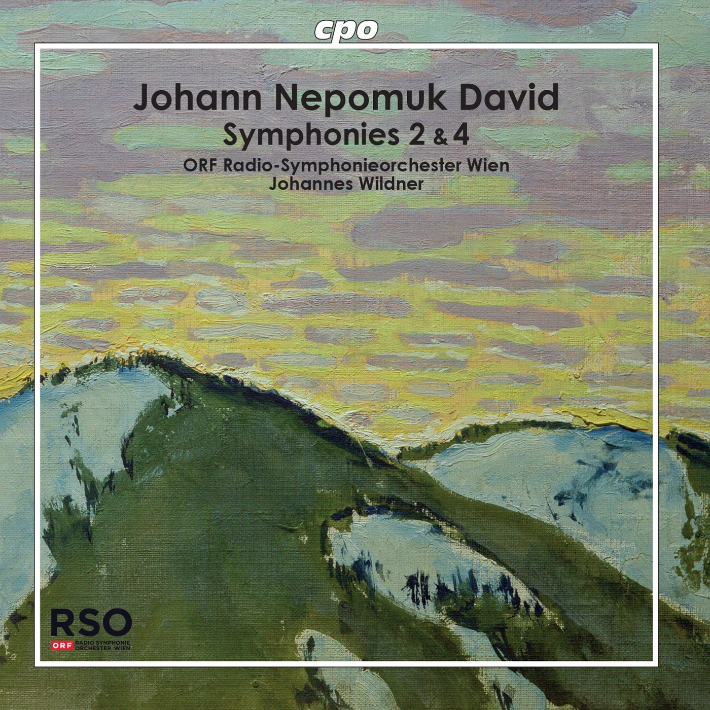 David SYMPHONIES 2 & 4 CD