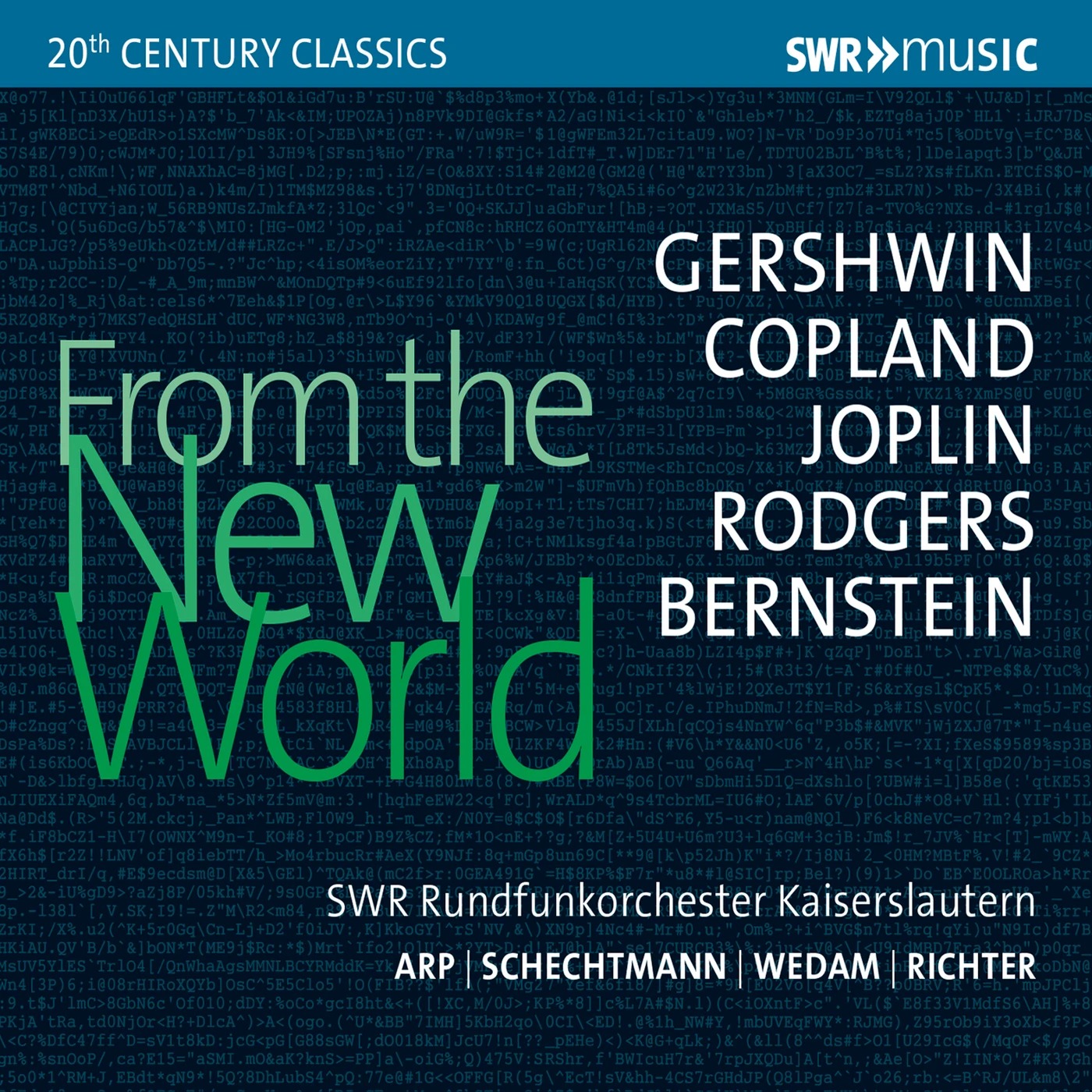 Copland FROM THE NEW WORLD CD