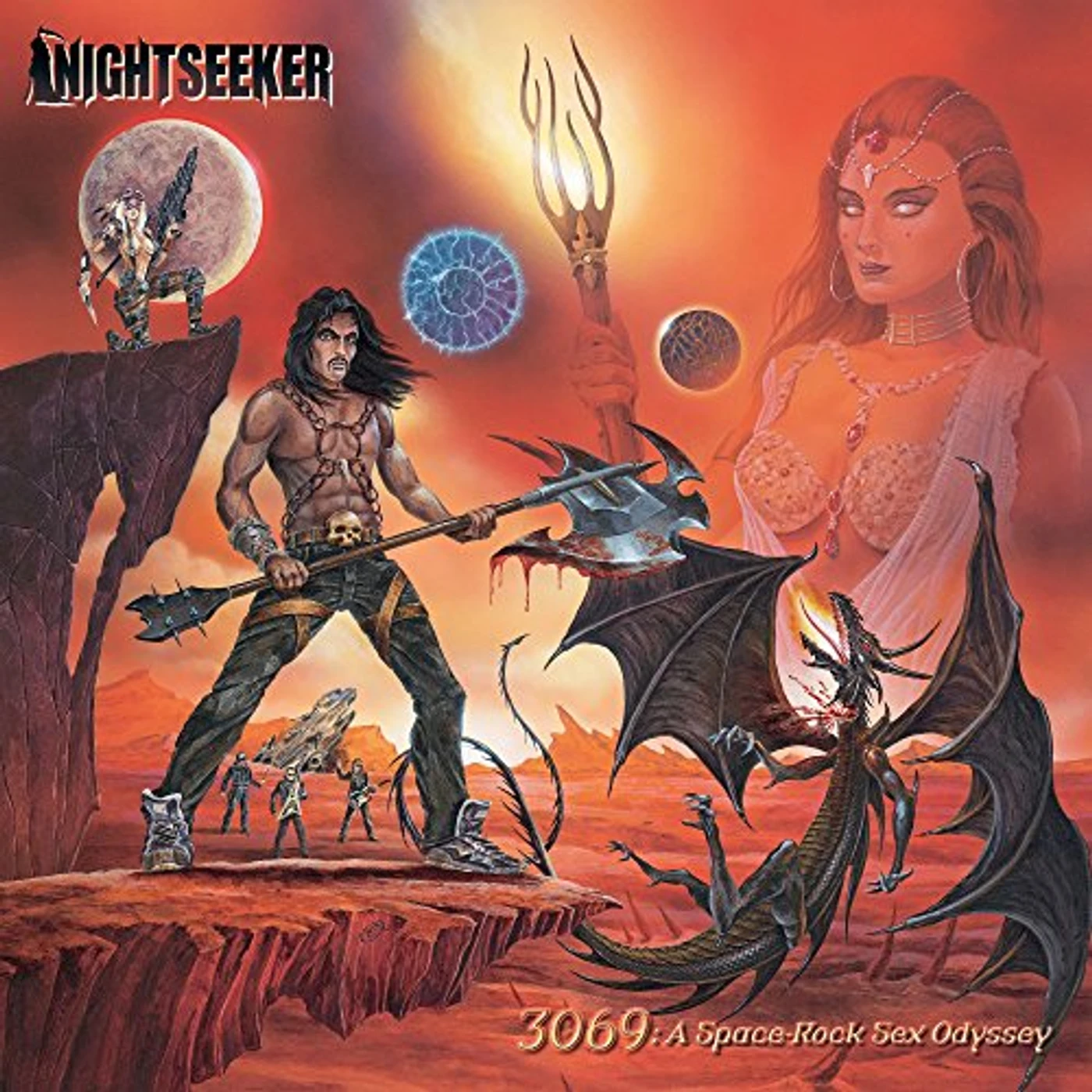 Nightseeker 3069: A SPACE-ROCK SEX ODYSSEY Vinyl Record