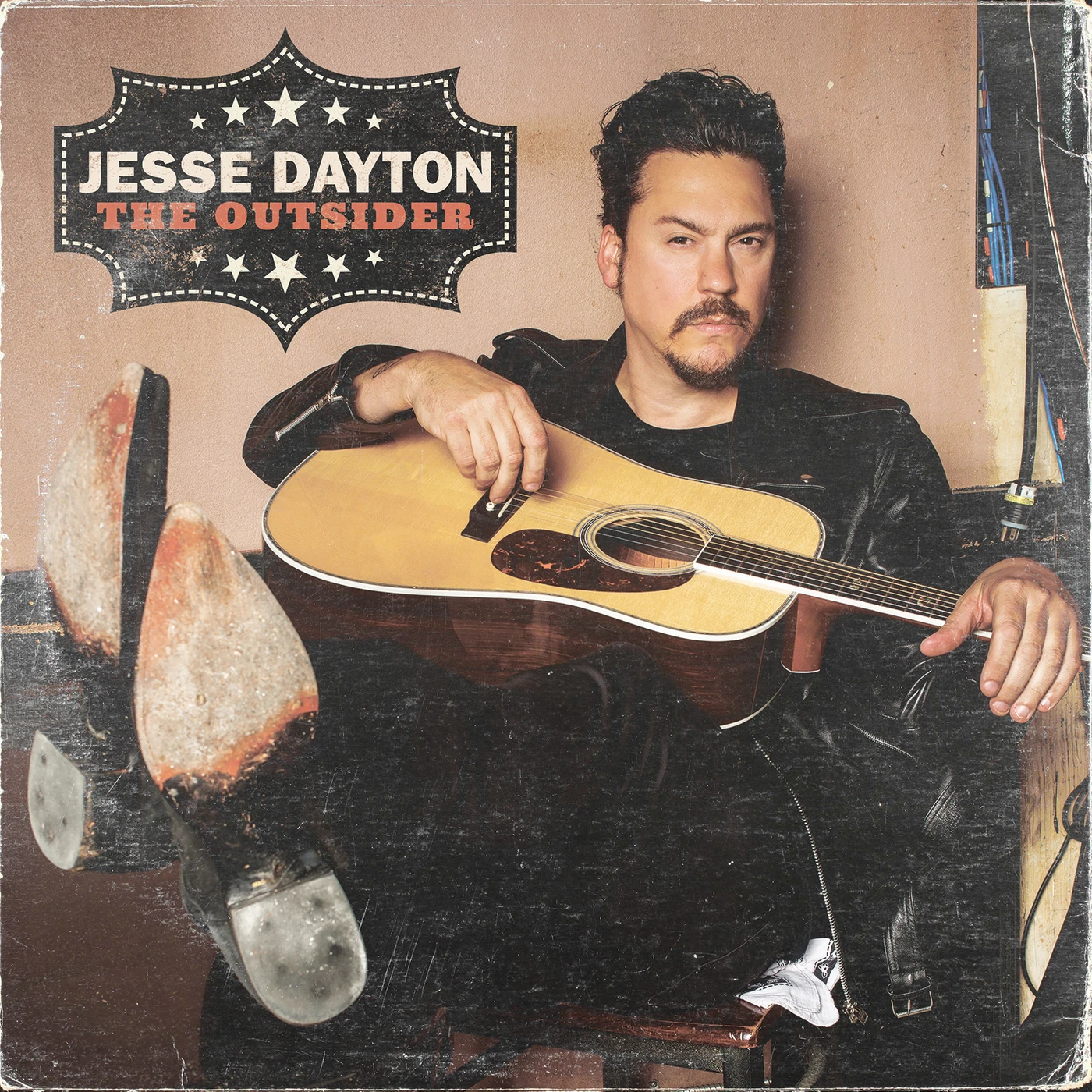 Jesse Dayton OUTSIDER Vinyl Record