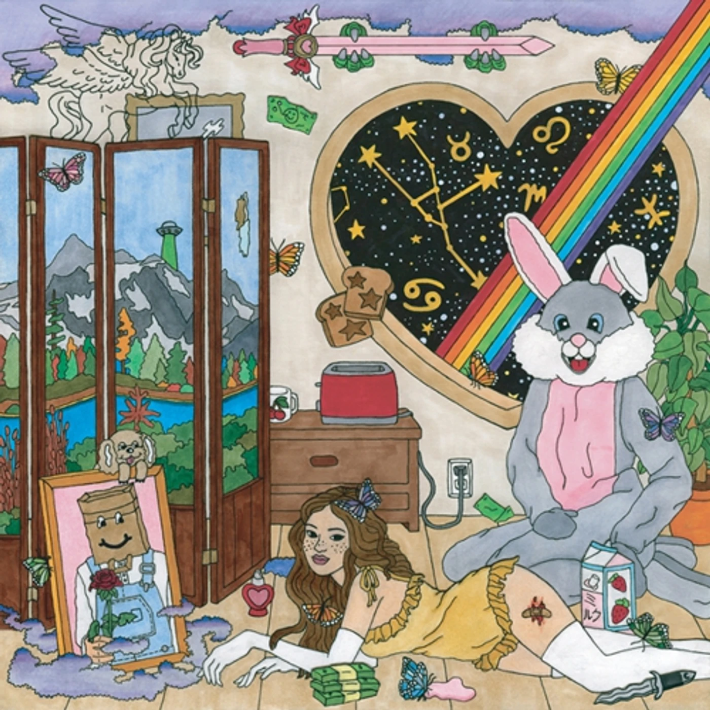 Peach Kelli Pop Gentle Leader Vinyl Record