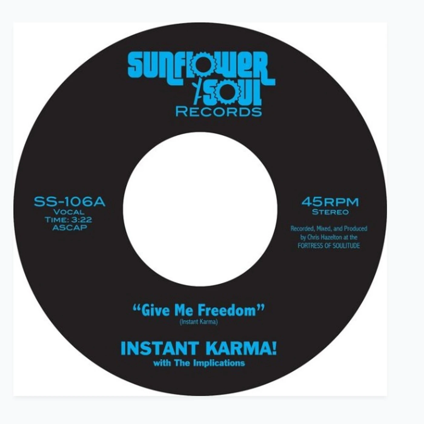 Instant Karma Give Me Freedom / Shine On Vinyl Record