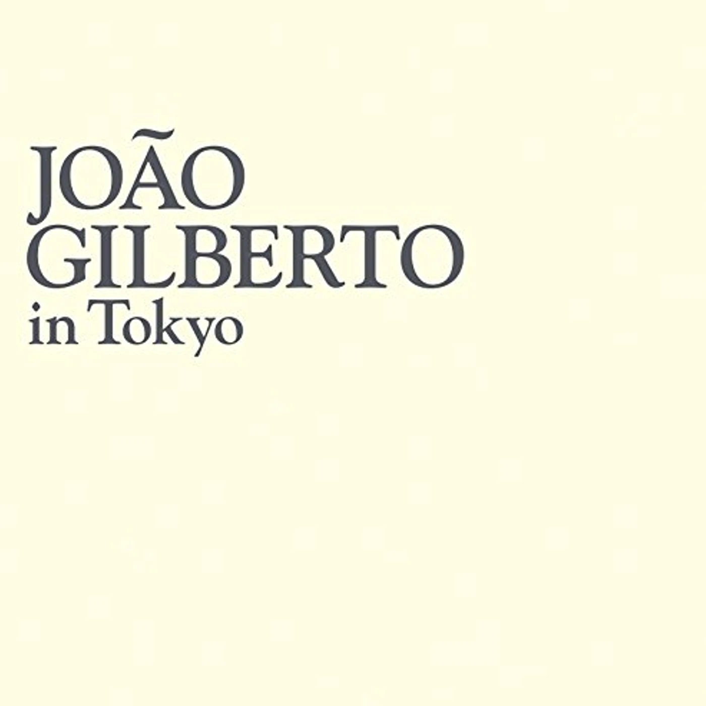 João Gilberto IN TOKYO CD