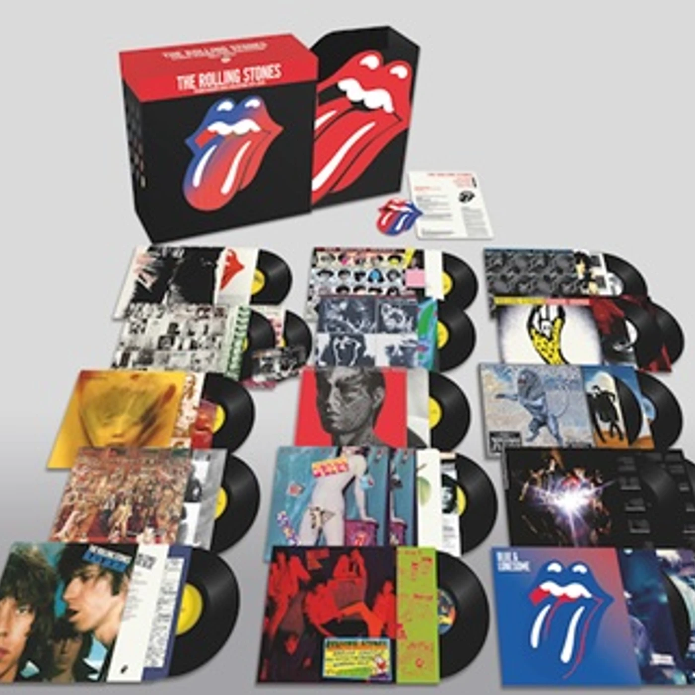 The Rolling Stones STUDIO ALBUMS VINYL COLLECTION 1971-2016 Vinyl Record Box Set