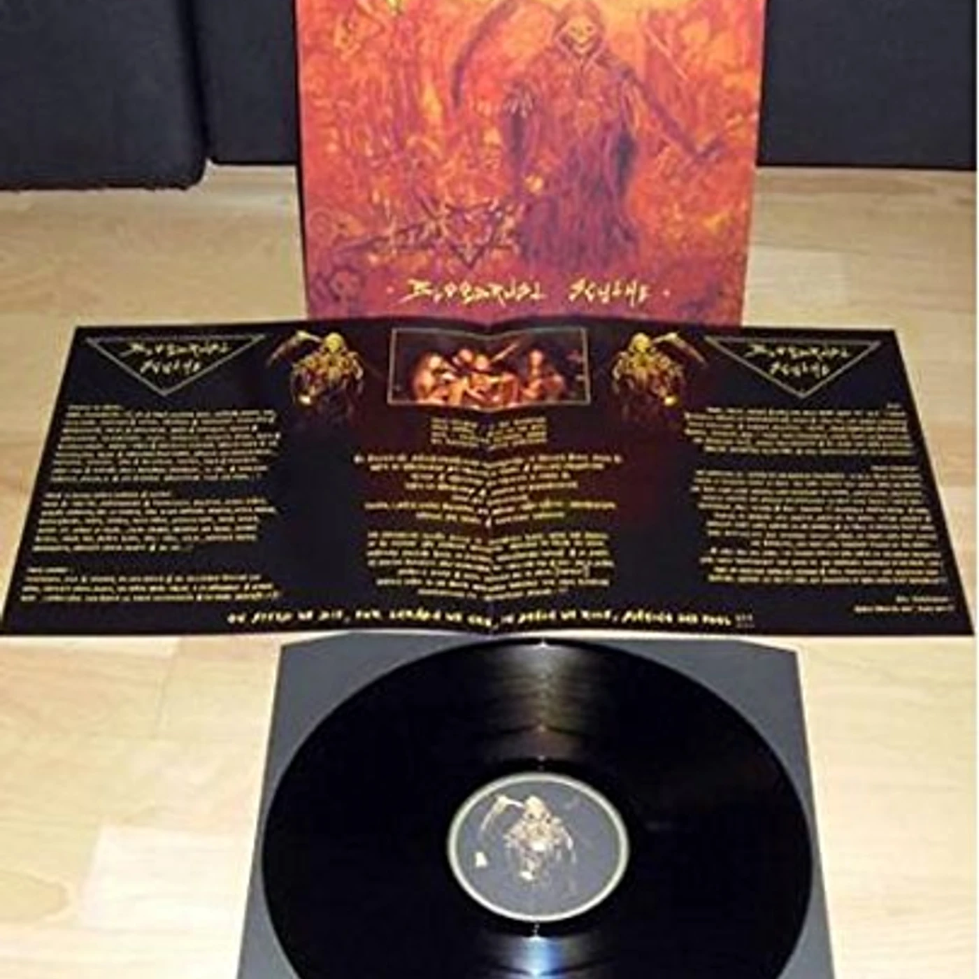 Hellish Crossfire Bloodrust Scythe Vinyl Record